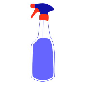 Produit de ménage des vitres