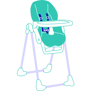Chaise haute